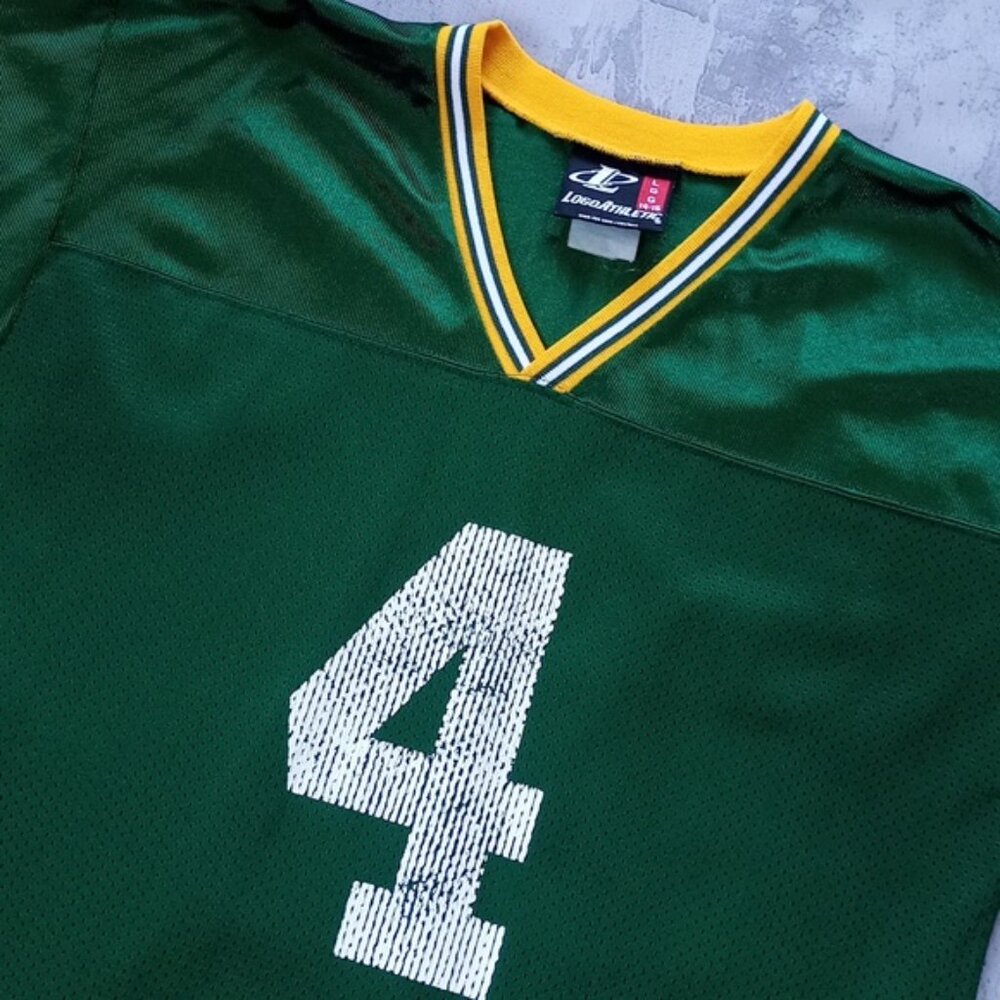 VINTAGE 90s Green Bay Packers Brett Favre Football Jersey UNISEX - Picture 6 of 9